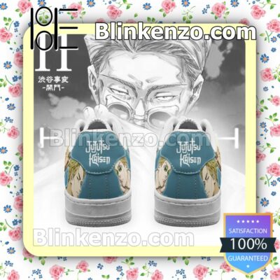 Jujutsu Kaisen Nanami Kento Anime Nike Air Force Sneakers b