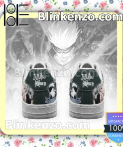 Jujutsu Kaisen Satoru Gojou Anime Nike Air Force Sneakers b