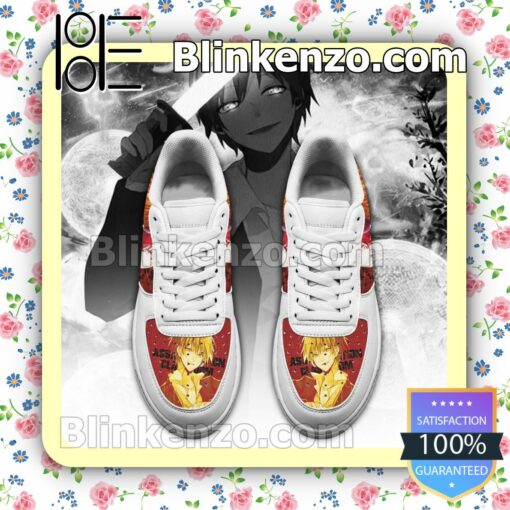 Karma Akabane Assassination Classroom Anime Nike Air Force Sneakers a