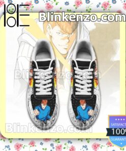 Kazuma Kuwabara Yu Yu Hakusho Anime Manga Nike Air Force Sneakers a