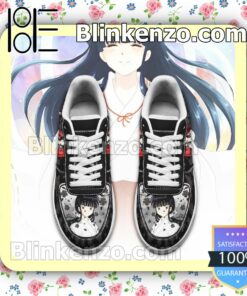 Kikyo Inuyasha Anime Nike Air Force Sneakers a