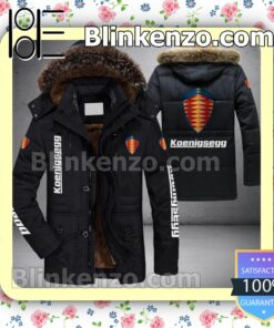 Koenigsegg Automotive AB Men Puffer Jacket