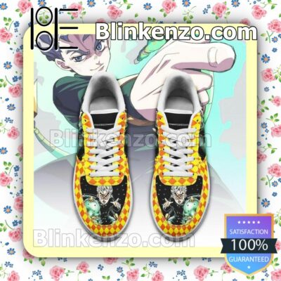 Koichi Hirose JoJo Anime Nike Air Force Sneakers a