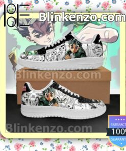 Koichi Hirose Manga JoJo's Anime Nike Air Force Sneakers