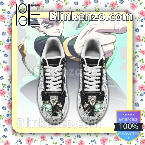 Koichi Hirose Manga JoJo's Anime Nike Air Force Sneakers a