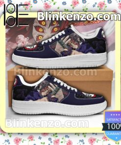 Kokushibou Demon Slayer Anime Nike Air Force Sneakers