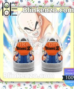 Krillin Dragon Ball Anime Nike Air Force Sneakers b