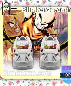 Krillin Dragon Ball Z Anime Nike Air Force Sneakers b