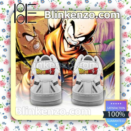Krillin Dragon Ball Z Anime Nike Air Force Sneakers b