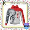 LIGA MX Deportivo Toluca Sugar Skull For Dia De Muertos Customized Name Number Tee Hooded Sweatshirt