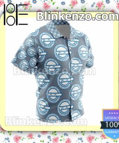 Laughing Man Ghost in the Shell Summer Beach Vacation Shirt a