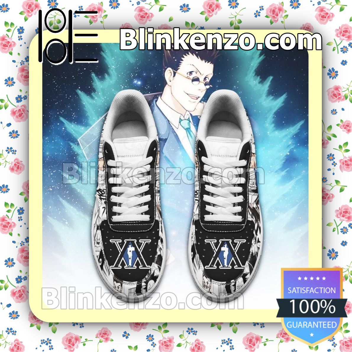 Etsy Leorio Hunter X Hunter Anime Nike Air Force Sneakers