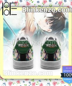 Levi Ackerman Attack On Titan AOT Anime Nike Air Force Sneakers b