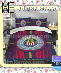 Liga MX C.D. Guadalajara Aztec Vignette Bedding Duvet Cover Set