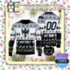 Liga MX C.F. Monterrey Custom Name Number Knit Ugly Christmas Sweater