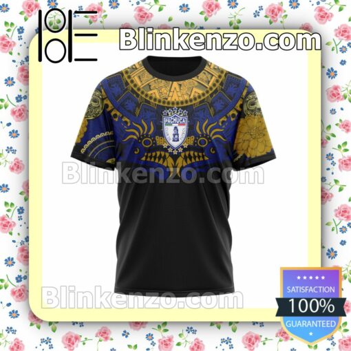 Liga MX C.F. Pachuca Native Personalized T-shirt Long Sleeve Tee y