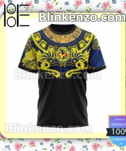 Liga MX Club América Native Personalized T-shirt Long Sleeve Tee y