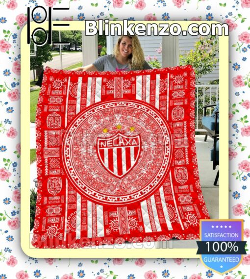 Liga MX Club Necaxa Aztec Vignette Bedding Duvet Cover Set a