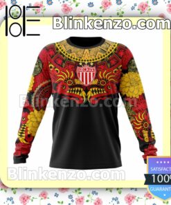 Liga MX Club Necaxa Native Personalized T-shirt Long Sleeve Tee c