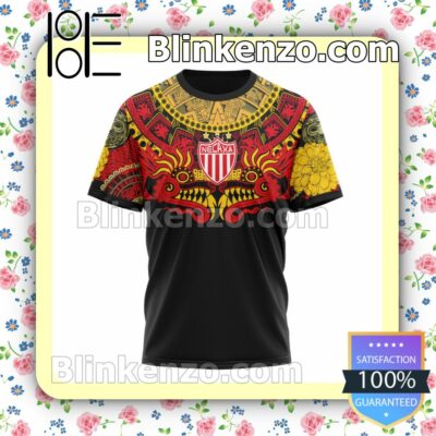 Liga MX Club Necaxa Native Personalized T-shirt Long Sleeve Tee y