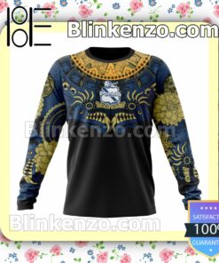 Liga MX Club Puebla Native Personalized T-shirt Long Sleeve Tee c