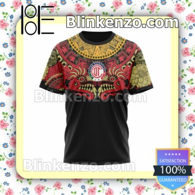 Liga MX Deportivo Toluca Native Personalized T-shirt Long Sleeve Tee y