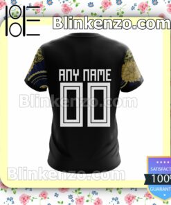Liga MX Pumas UNAM Native Personalized T-shirt Long Sleeve Tee z