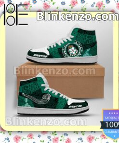 Liga MX Santos Laguna With Aztec Culture Nike Mens Air Jordan 1 Shoes