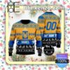 Liga MX Tigres UANL Custom Name Number Knit Ugly Christmas Sweater