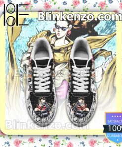 Lisa Lisa Manga JoJo's Anime Nike Air Force Sneakers a