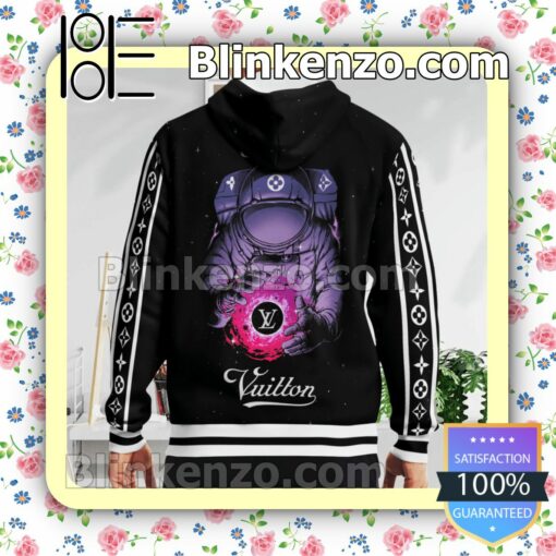 Louis Vuitton Astronaut Holding Bunch Of Colorful Balloons Custom Womens Hoodie b