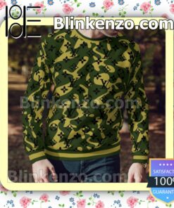 Louis Vuitton Monogram Camouflage Mens Sweater a