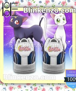 Luna Cat Sailor Moon Anime Nike Air Force Sneakers b