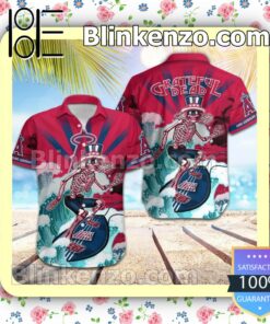 MLB Los Angeles Angels Grateful Dead Summer Beach Shirt
