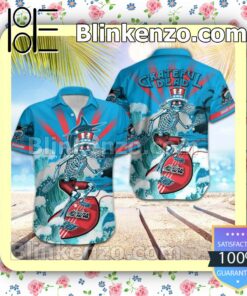 MLB Miami Marlins Grateful Dead Summer Beach Shirt