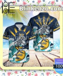 MLB Milwaukee Brewers Grateful Dead Summer Beach Shirt
