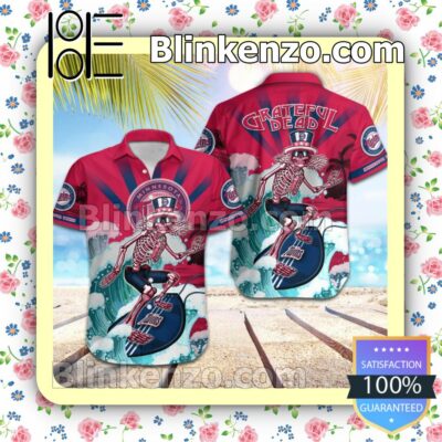 MLB Minnesota Twins Grateful Dead Summer Beach Shirt