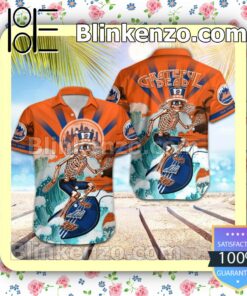 MLB New York Mets Grateful Dead Summer Beach Shirt