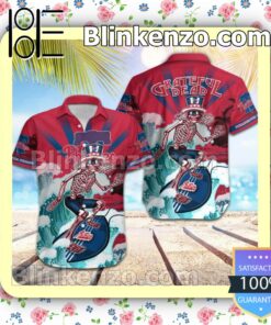 MLB Philadelphia Phillies Grateful Dead Summer Beach Shirt