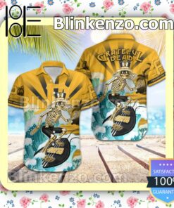 MLB Pittsburgh Pirates Grateful Dead Summer Beach Shirt