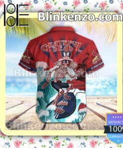 MLB St Louis Cardinals Grateful Dead Summer Beach Shirt b