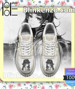Maho Hiyajo Steins Gate Anime Nike Air Force Sneakers a