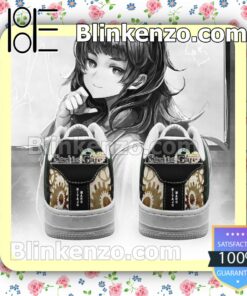 Maho Hiyajo Steins Gate Anime Nike Air Force Sneakers b