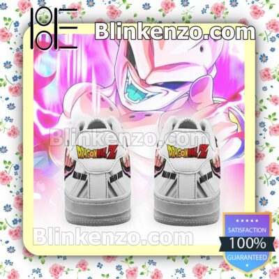 Majin Buu Dragon Ball Z Anime Nike Air Force Sneakers b