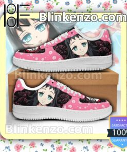 Makomo Demon Slayer Anime Nike Air Force Sneakers