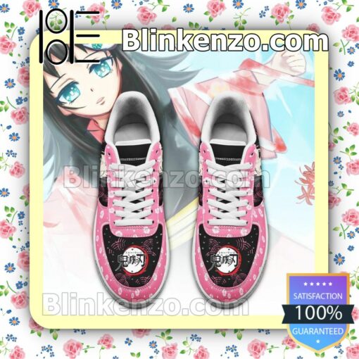 Makomo Demon Slayer Anime Nike Air Force Sneakers a