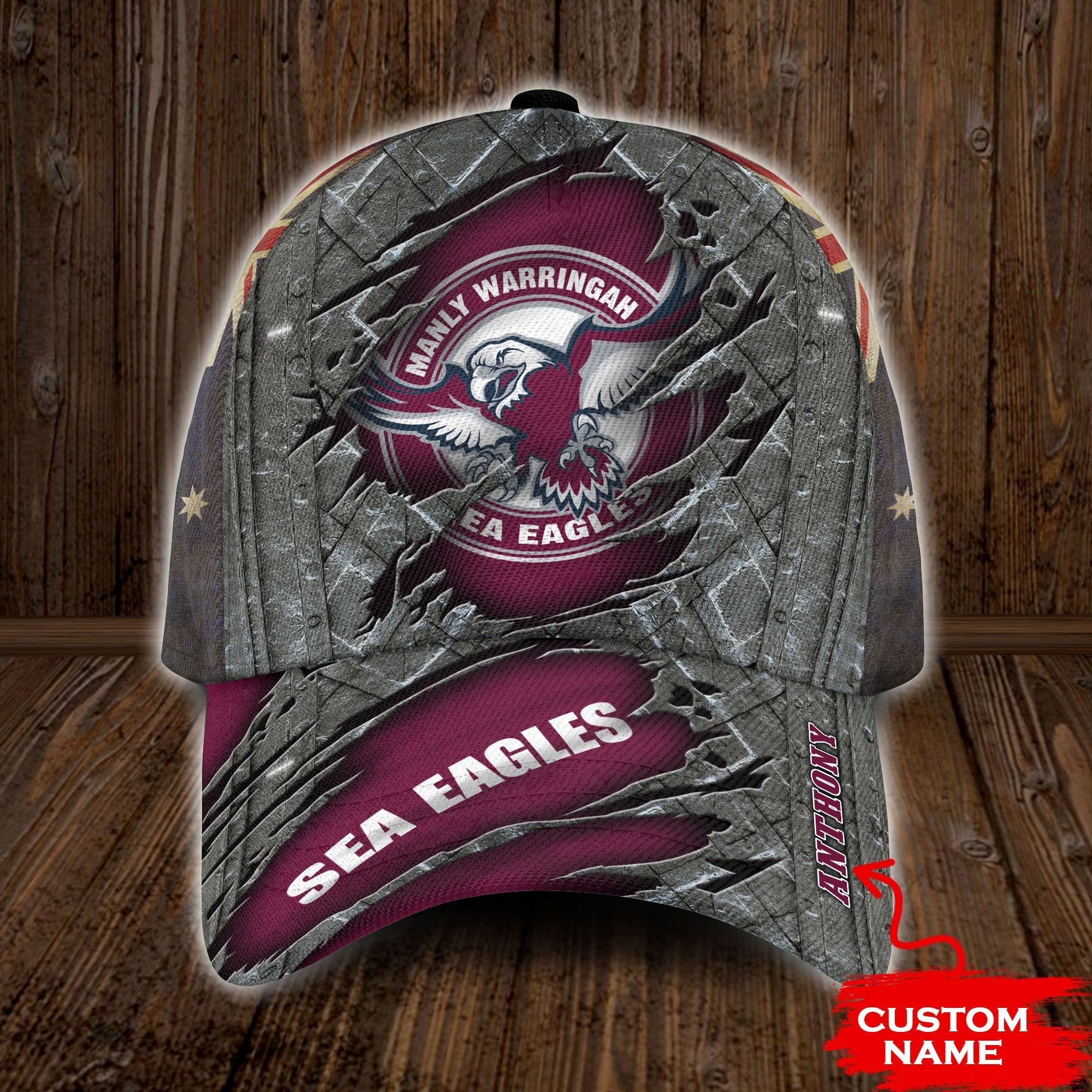 Manly Warringah Sea Eagles NRL Classic Hat Caps Gift For Men