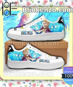 Marco One Piece Anime Nike Air Force Sneakers