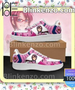 Mari Illustrious Makinami Neon Genesis Evangelion Nike Air Force Sneakers