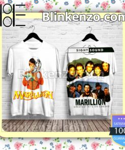 Marillion Greatest Hits On Cd & Dvd Custom T-shirts